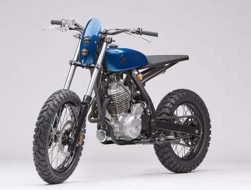 La Honda NX650 Dominator rivista da Earth Motorcycles (5)