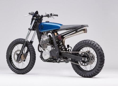 La Honda NX650 Dominator rivista da Earth Motorcycles (3)