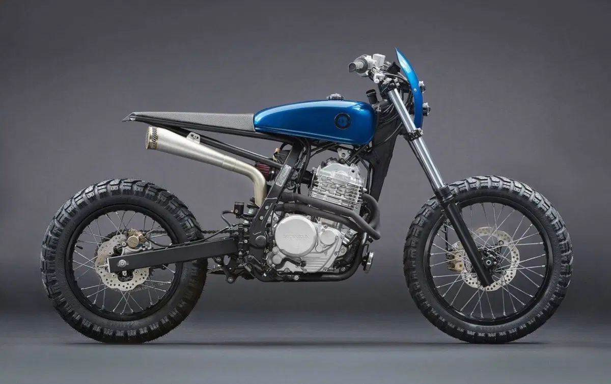 La Honda NX650 Dominator rivista da Earth Motorcycles