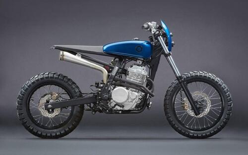 La Honda NX650 Dominator rivista da Earth Motorcycles