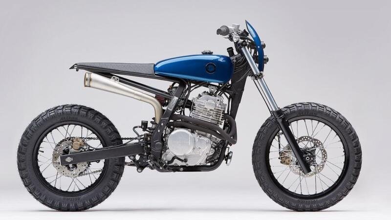 La Honda NX650 Dominator rivista da Earth Motorcycles