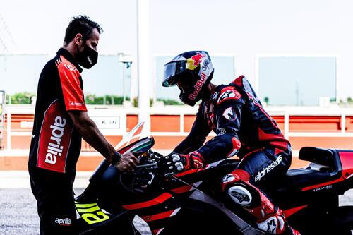 MotoGP 2021. Andrea Dovizioso e Aprilia Racing: positivi i nuovi test a Misano (2)