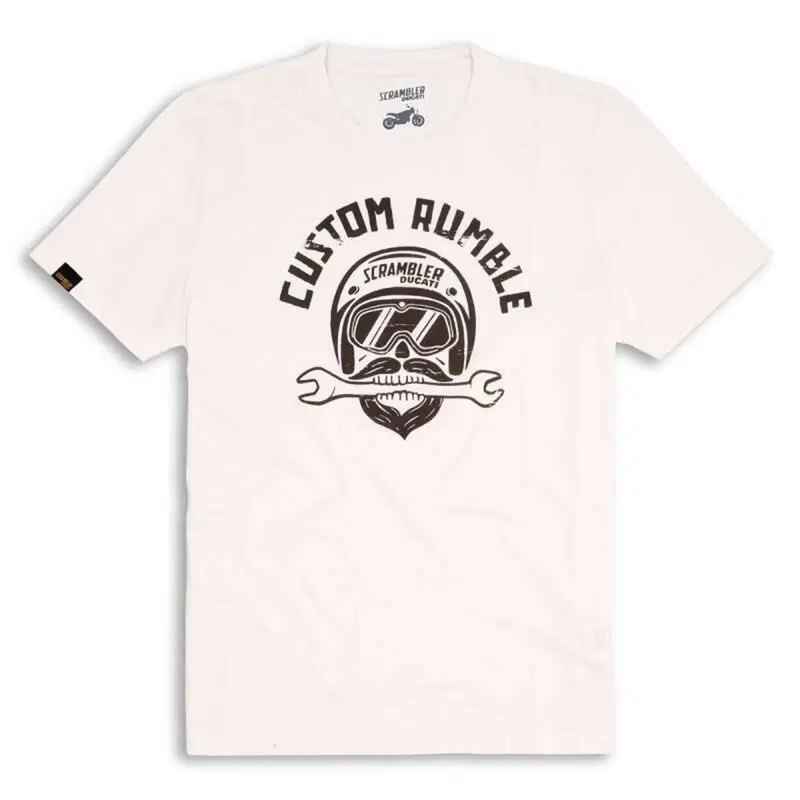 T-Shirt Custom Rumbler SCR Ducati