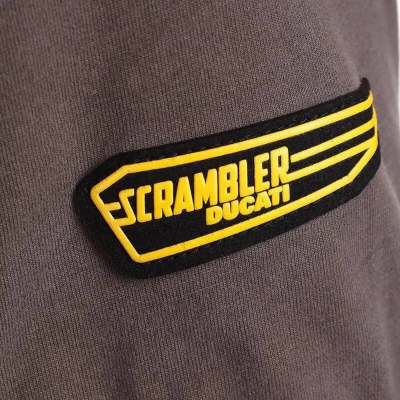 T-Shirt Short Trackers Scrambler Ducati (2)