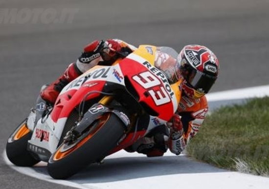 Marquez conquista le libere del venerdì