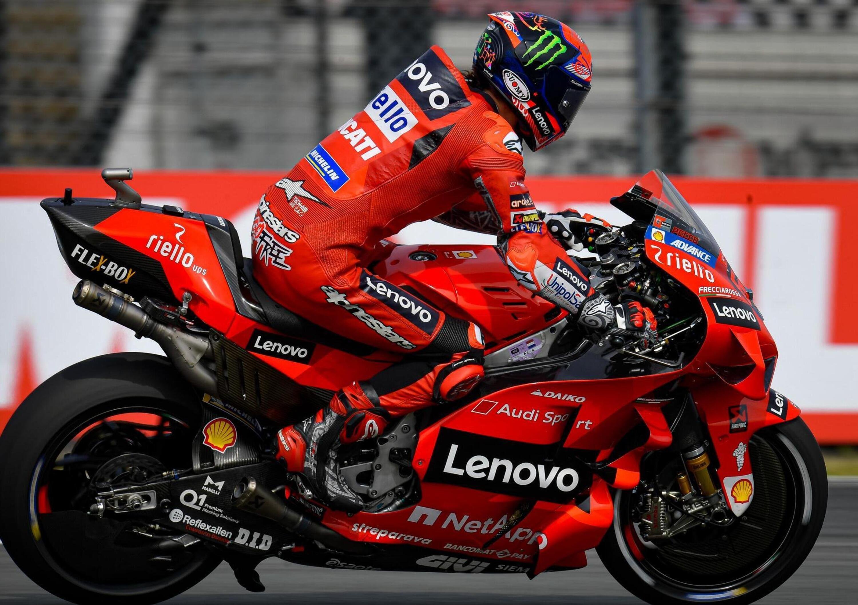 MotoGP 2021. GP d&#039;Olanda ad Assen. Pecco Bagnaia: &quot;Yamaha pi&ugrave; veloci, serve un altro step in avanti&quot;