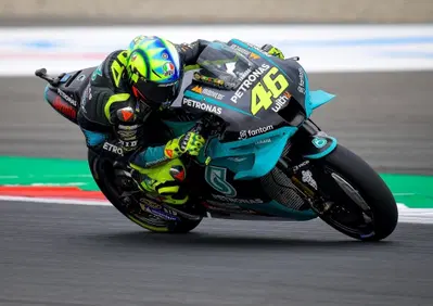 MotoGP 2021. GP d'Olanda ad Assen. Valentino Rossi: Nemmeno la Michelin prevede il funzionamento delle gomme