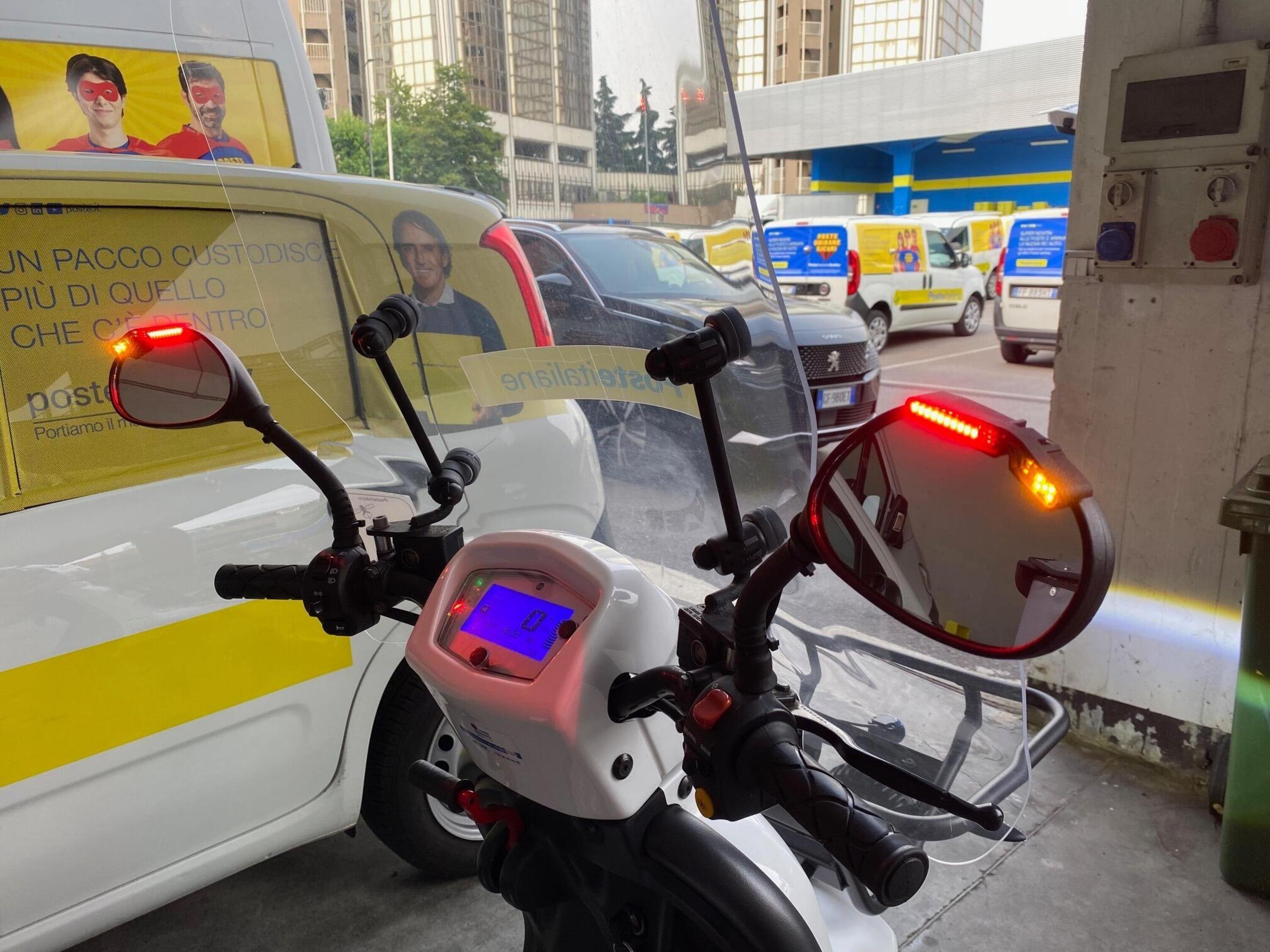 Poste Italiane stringe un accordo con Ride Vision per una maggiore sicurezza dei postini in scooter