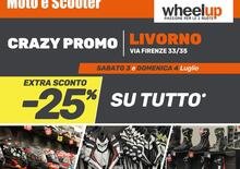 Sabato 3 luglio Wheelup apre a Livorno
