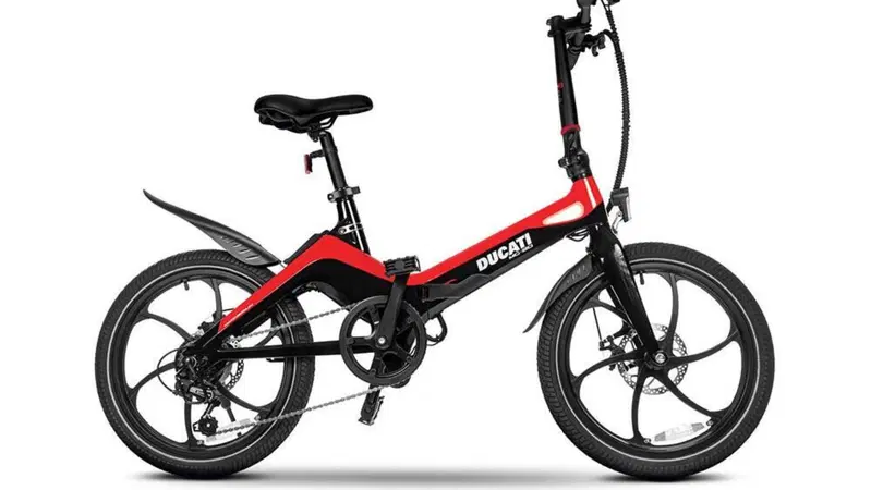 Ducati MG-20, l'eBike pieghevole in magnesio