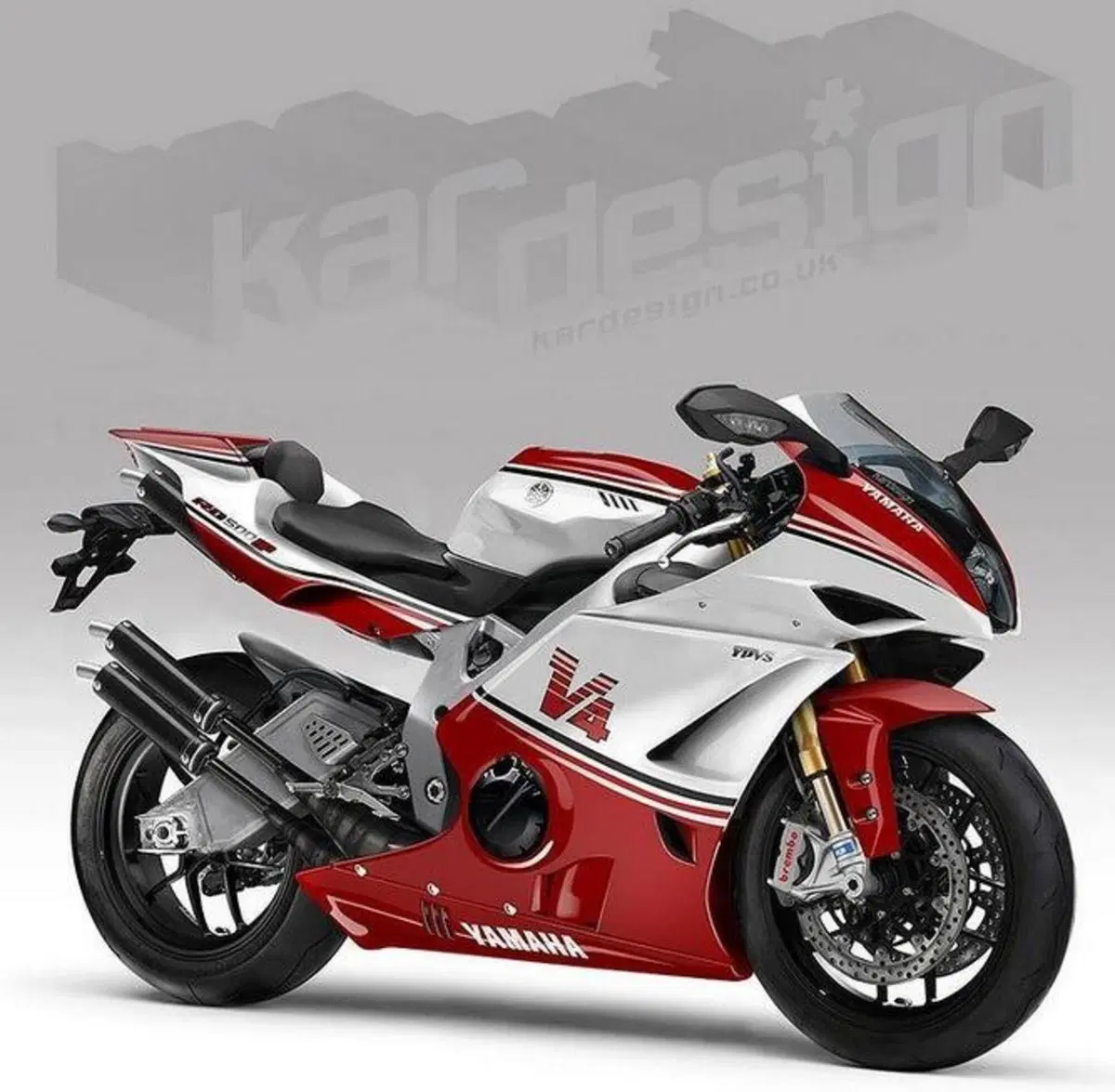 Kar design concepts: 100K follower e una Yamaha RD 500  (2)