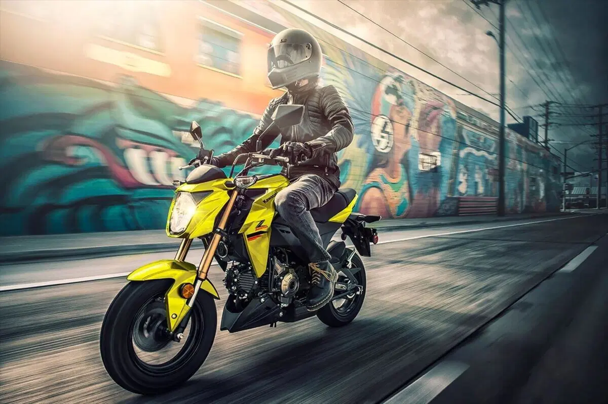 Kawasaki ha presentato (negli USA) la Z125 Pro 2022 (11)