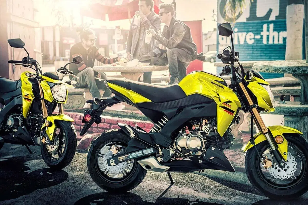 Kawasaki ha presentato (negli USA) la Z125 Pro 2022 (13)