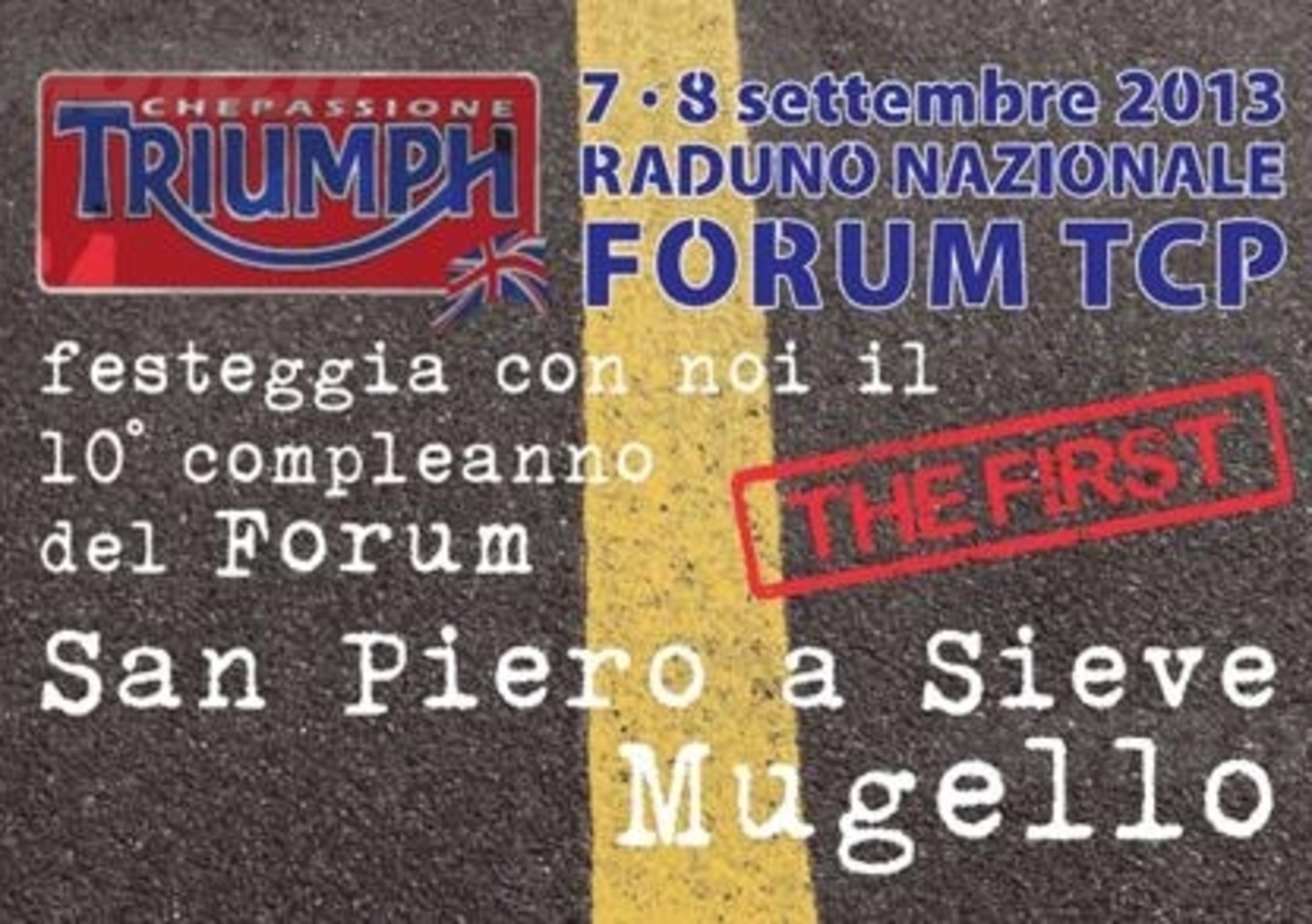 Forum Triumph Che Passione, primo raduno nazionale al Mugello il 7 e 8 settembre