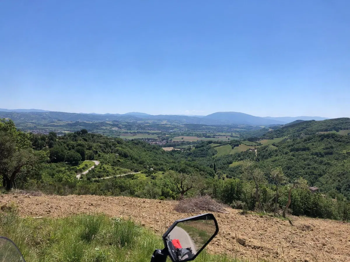Coast to Coast da Livorno a Cingoli in fuoristrada con l'Africa Twin (4)