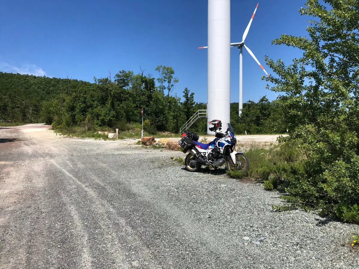 Coast to Coast da Livorno a Cingoli in fuoristrada con l'Africa Twin (8)