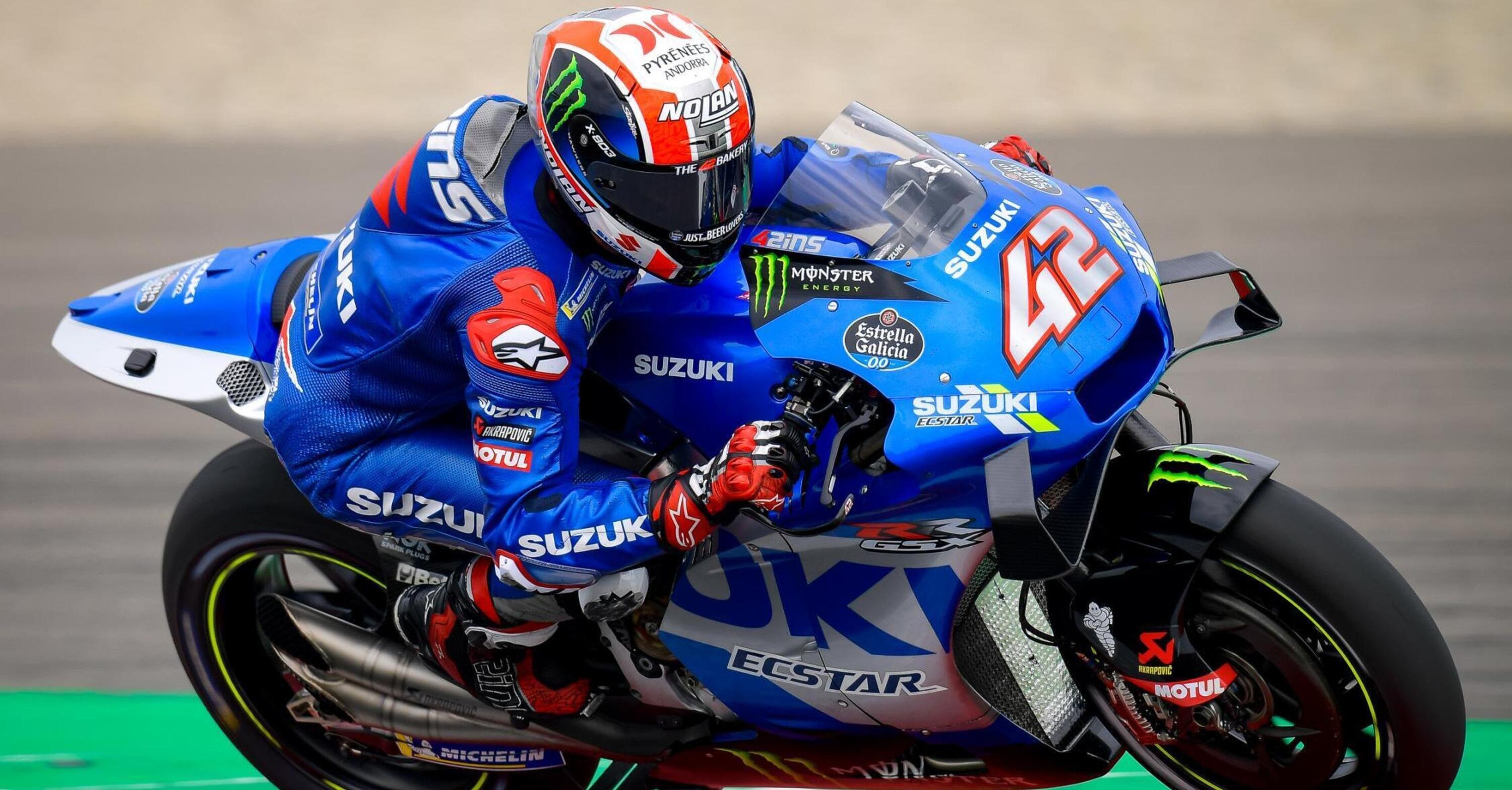 MotoGP, Alex Rins (Suzuki): &quot;Senza abbassatore perdiamo tre decimi a giro&quot;