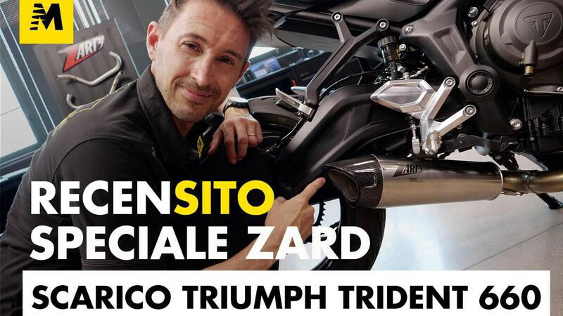Impianto Zard per Triumph Trident. Ecco dove viene progettato, come va e come suona!