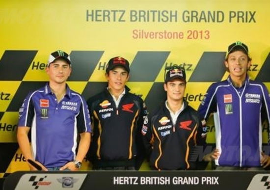 MotoGP Silverstone. Lorenzo: Vincere non è possibile