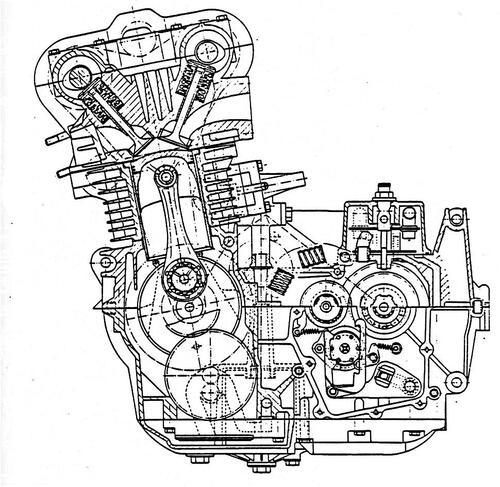 Le Kawasaki a quattro cilindri in linea (4)