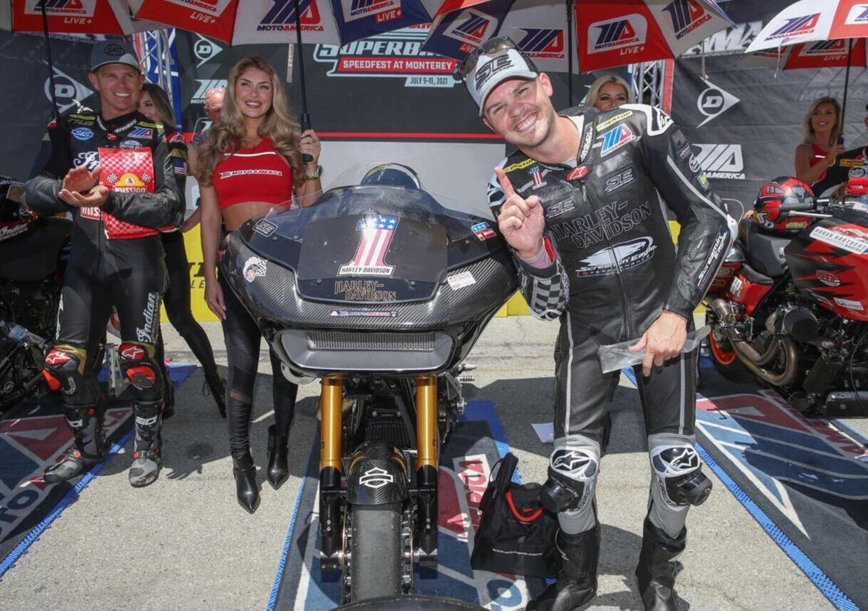 MotoAmerica King of The Baggers. Kyle Wyman e la Harley-Davidson vincono gara e campionato!