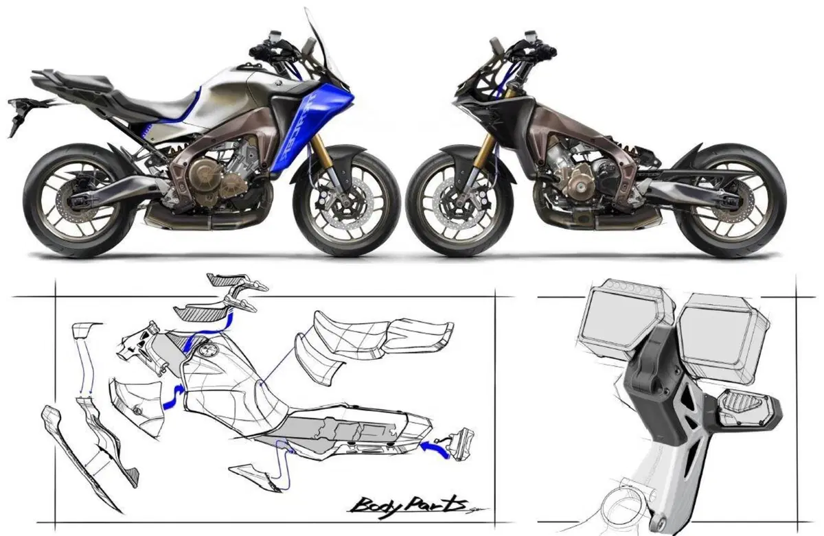 Yamaha Tracer 9 e Tracer 9 GT 2021 TEST. Due crossover che convincono (20)