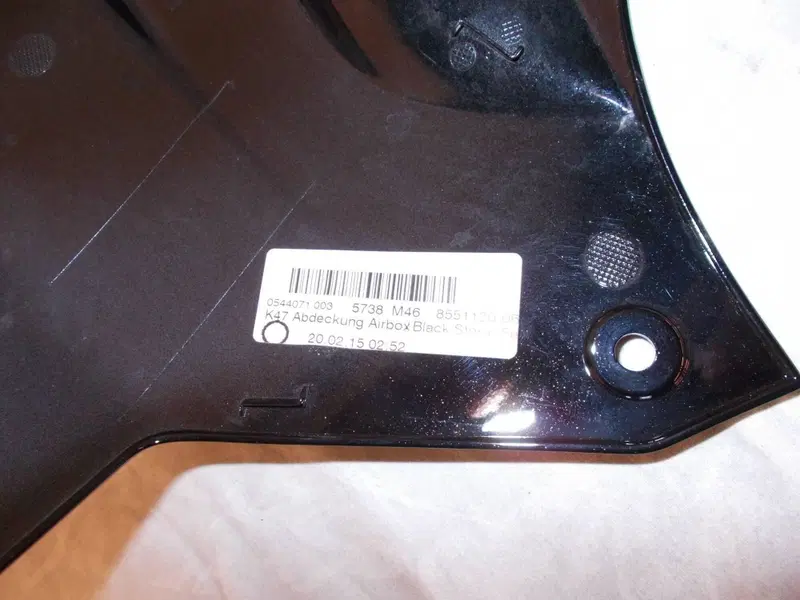 Cover Airbox originale BMW S1000R usato (3)