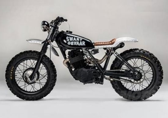 Honda XL500 Swart Gevaar by Los Muertos