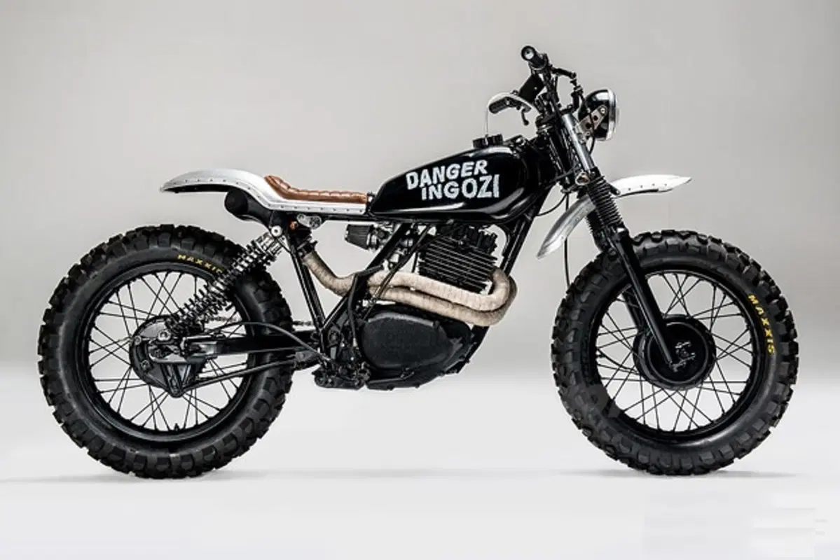 Honda XL500 Swart Gevaar by Los Muertos (2)
