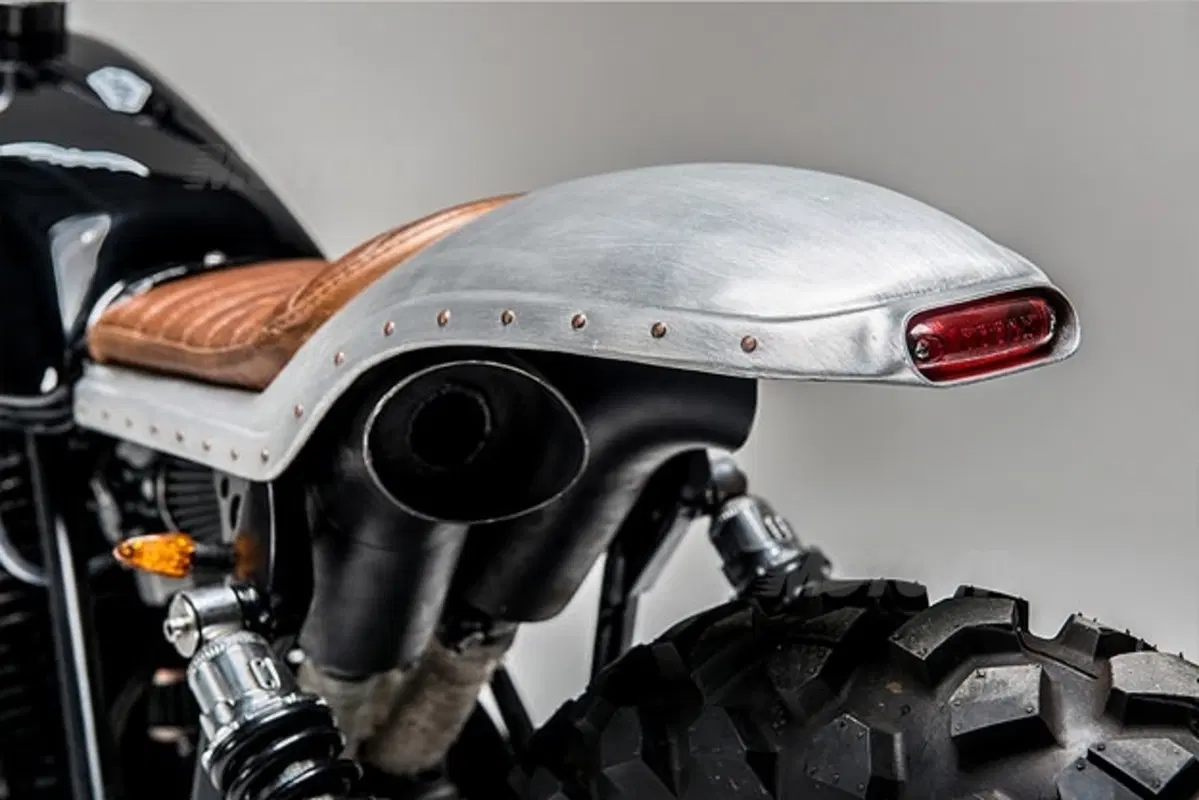 Honda XL500 Swart Gevaar by Los Muertos (4)