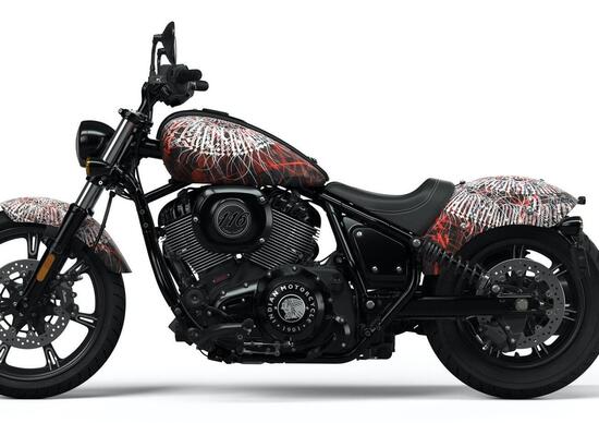 Indian Motorcycle: la Chief in edizione tatuata