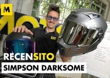 Simpson Darksome. Recensione casco modulare