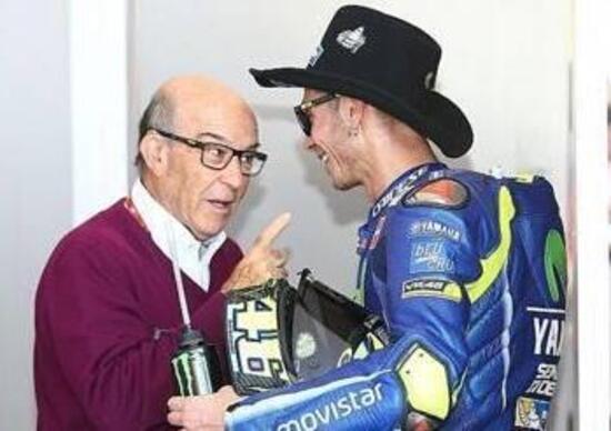 Rossi si ritira? Dorna pensa al Barcellona calcio