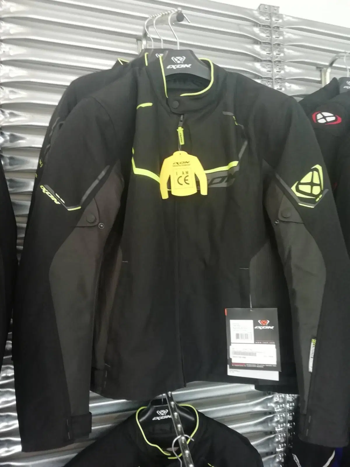 Giacca da moto Ixon mod. Challenge Giallo/nero