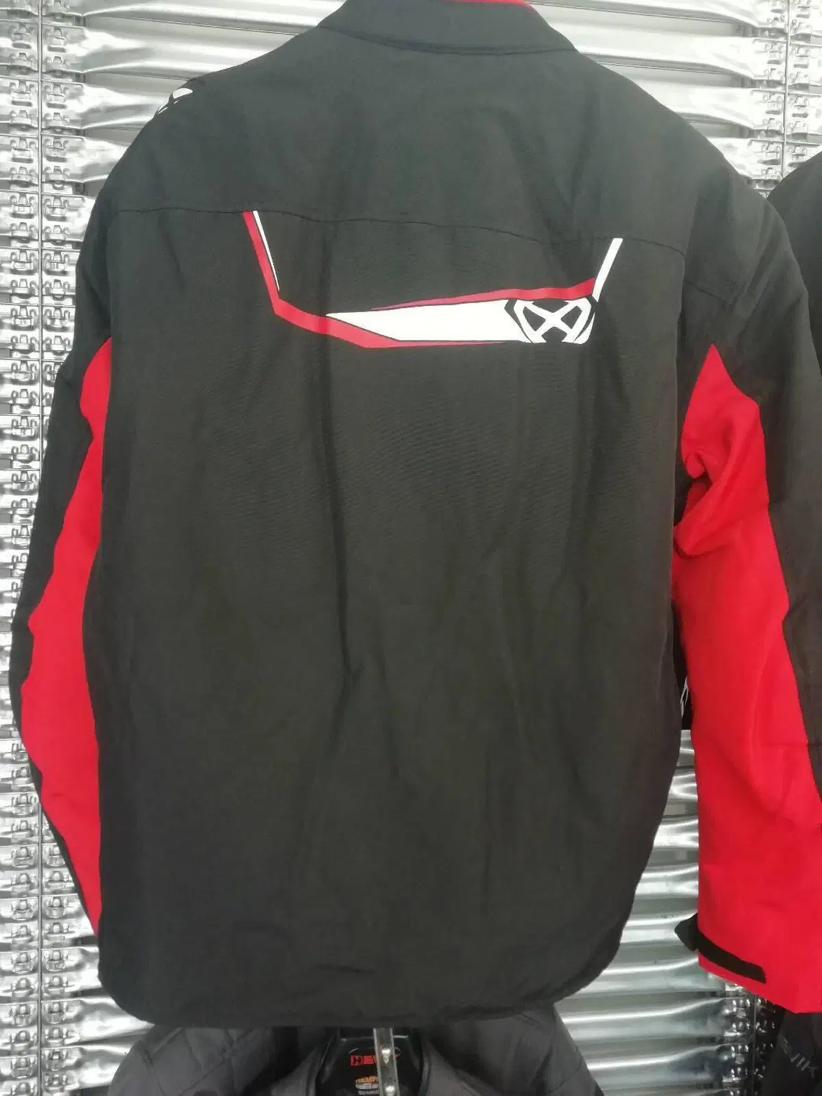 Giacca da moto Ixon, mod. Challenge nero/rosso (2)