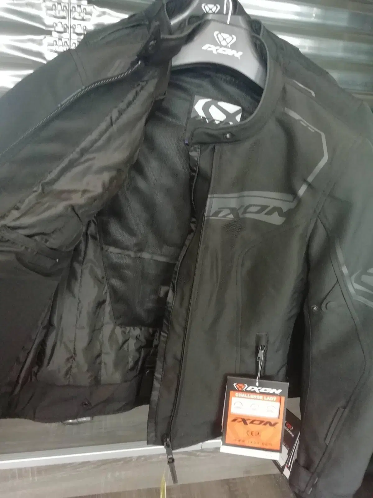 giacca da moto Ixon mod. Challenge Lady nero (3)