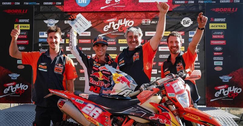 EnduroGP 21. Estonia. Josep Garcia, KTM, riflesso di un grande Gran Premio