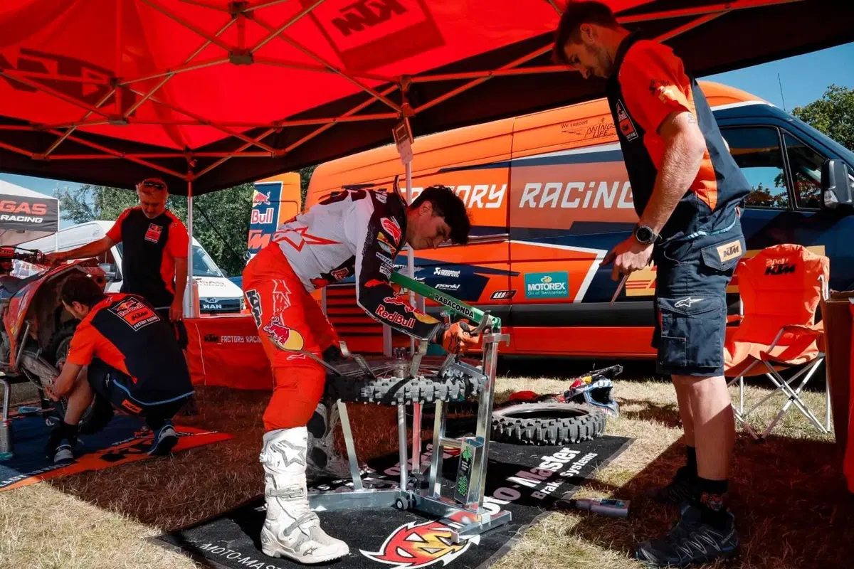 EnduroGP 21. Estonia. Josep Garcia, KTM, riflesso di un grande Gran Premio (6)
