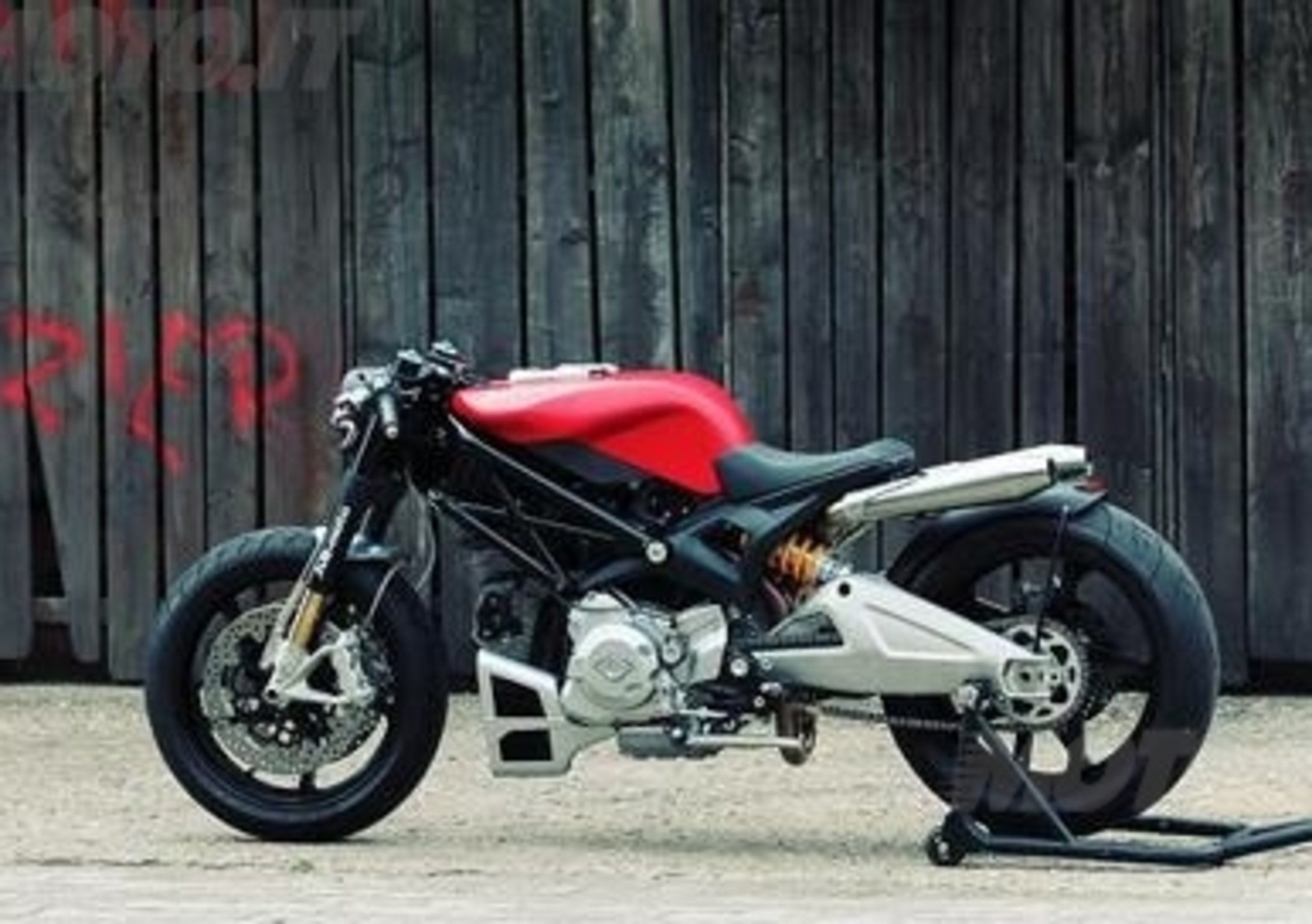 JvB Moto Ducati Monster 1100 Flat Red II