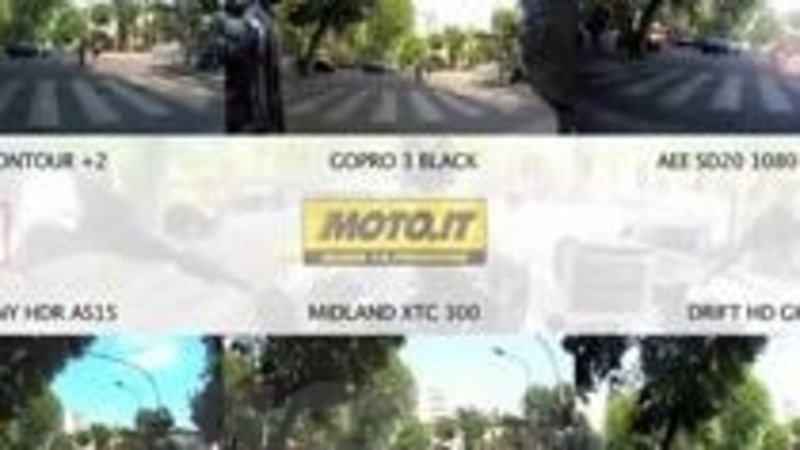 Prova telecamerine: il test delle migliori sei - Moto.it 