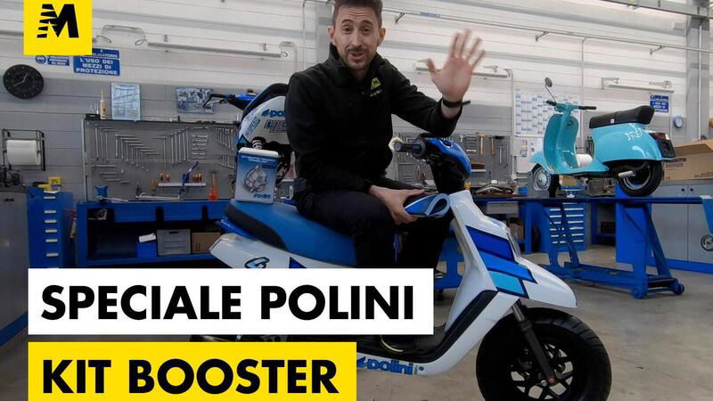 Ecco il kit racing Booster by Polini. Che bomba!