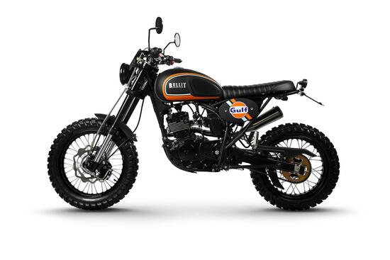 Bullit Hero 125 Gulf Edition: serie limitata per la piccola scrambler belga