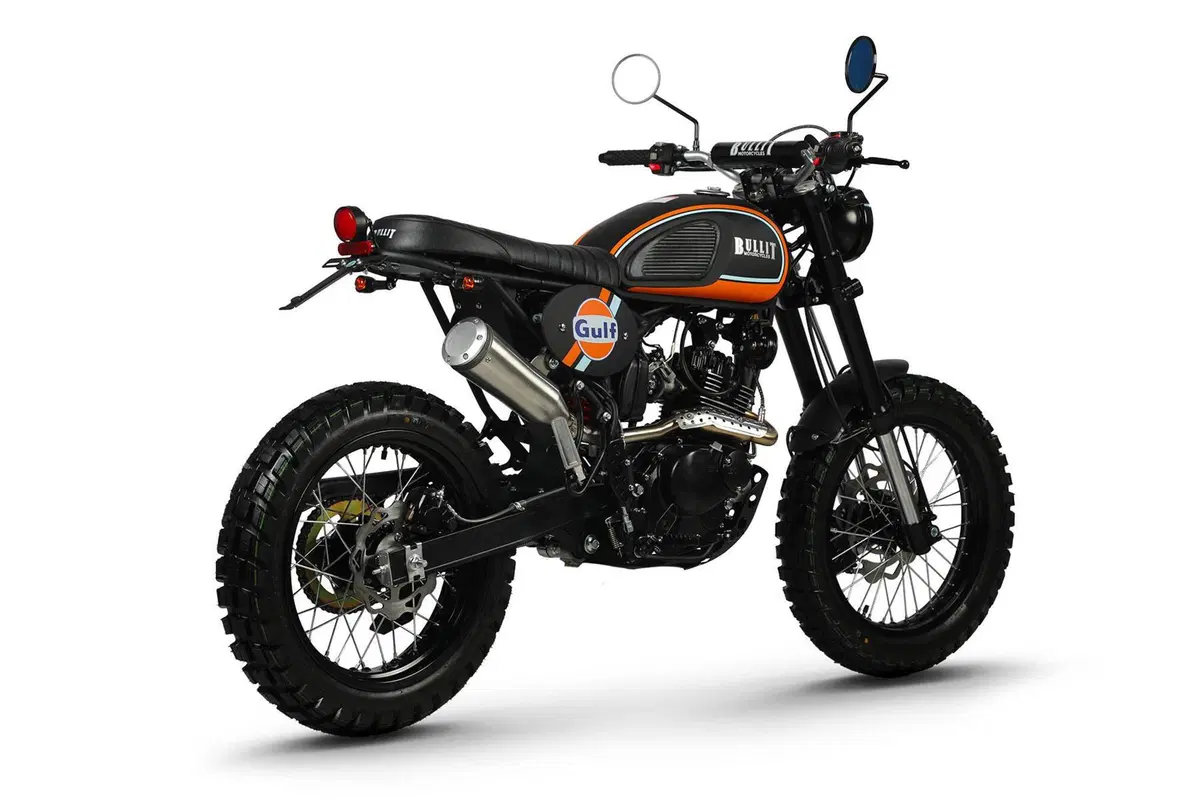 Bullit Hero 125 Gulf Edition: serie limitata per la piccola scrambler belga (2)