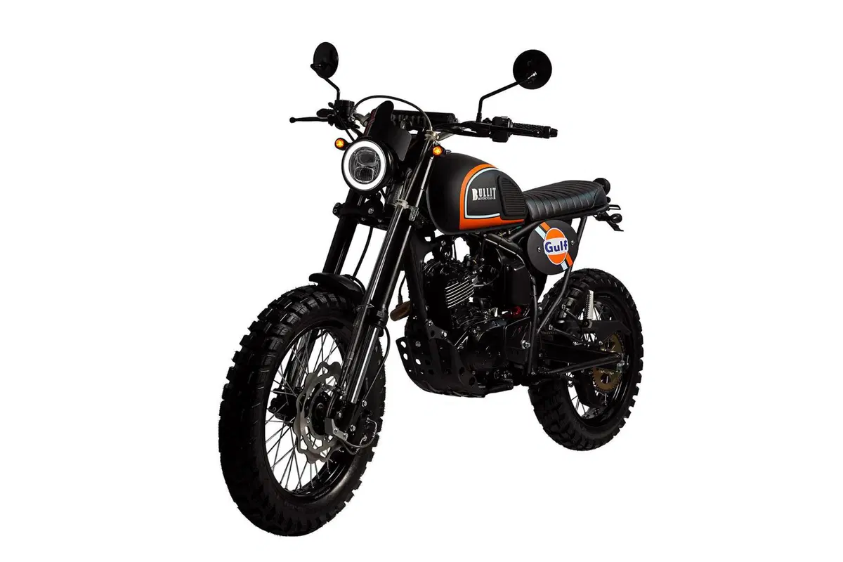 Bullit Hero 125 Gulf Edition: serie limitata per la piccola scrambler belga (3)