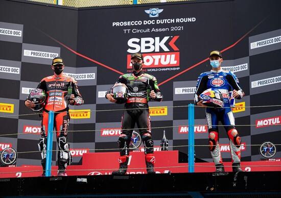 SBK 2021. GP d'Olanda: Jonathan Rea vince Gara1 ad Assen