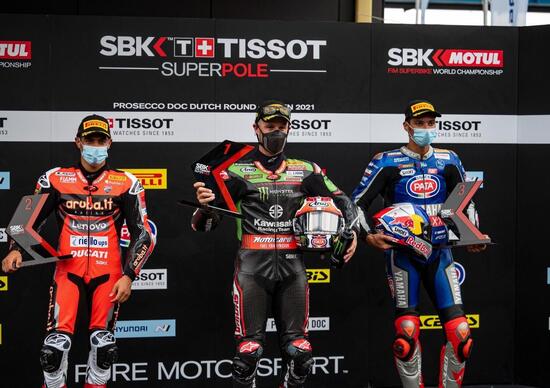 SBK 2021. GP d'Olanda: Jonathan Rea si impone nella Superpole Race di Assen