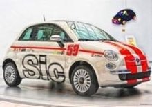 Fiat 500: un esemplare intitolato a Marco Simoncelli per il GP di Misano 