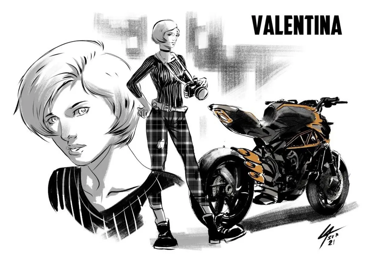 Le moto di MV Agusta protagoniste di un fumetto (3)