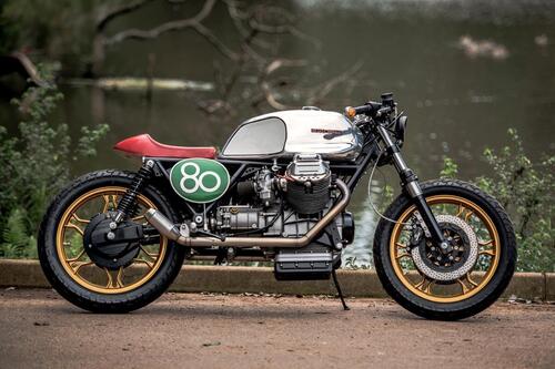 Wolf Moto Guzzi 850 Le Mans II, café racer sudafricana (3)