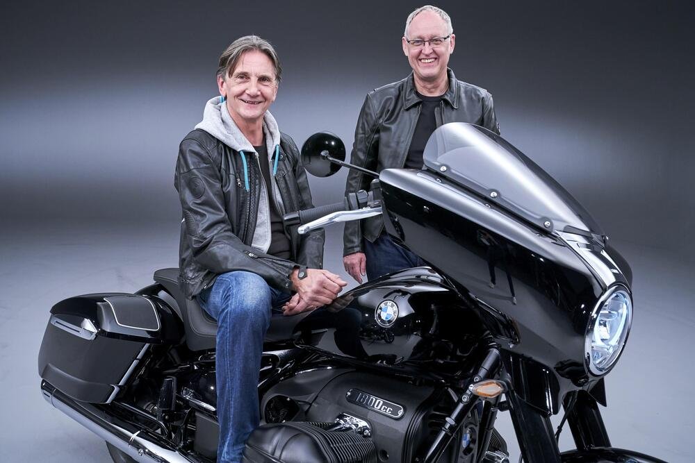 Josef Miritsch, Head of Air-Cooled Boxer Series BMW Motorrad e Edgar Heinrich, Head of Design BMW Motorrad